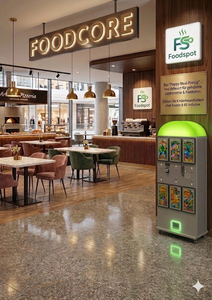 Kapselautomat im Foodcore