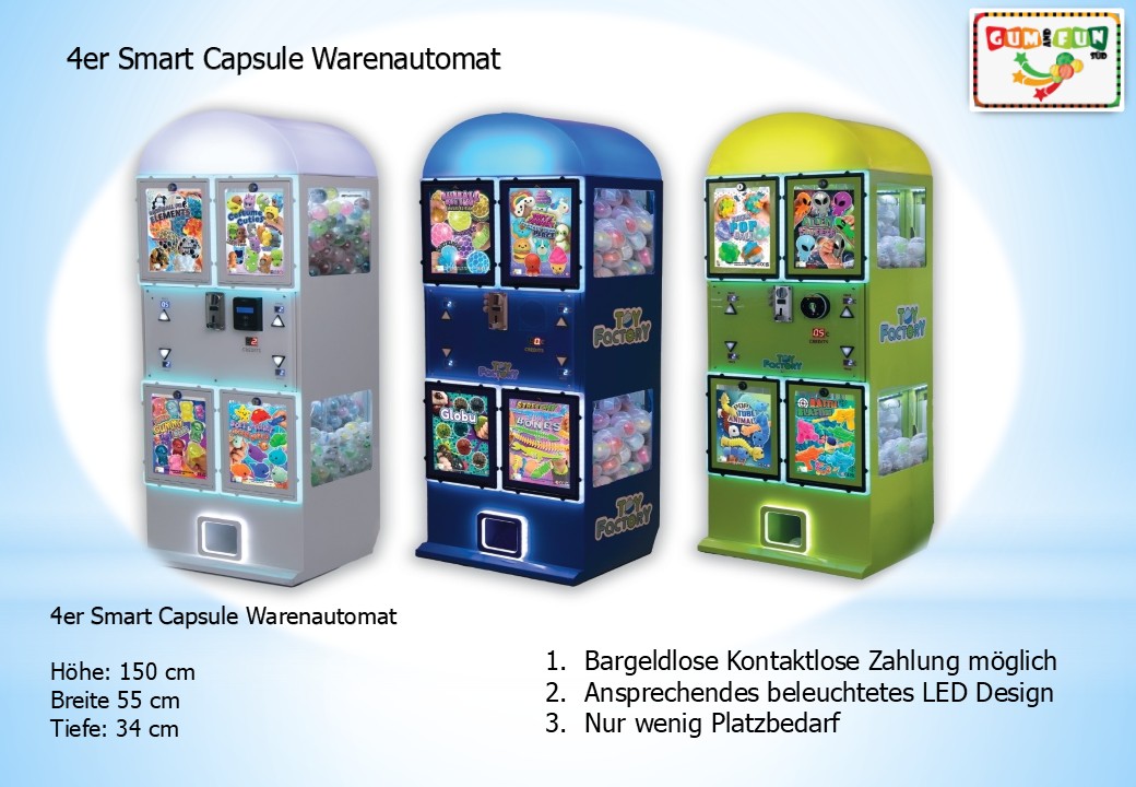 Smart Capsule Station Kapselautomaten Modelle